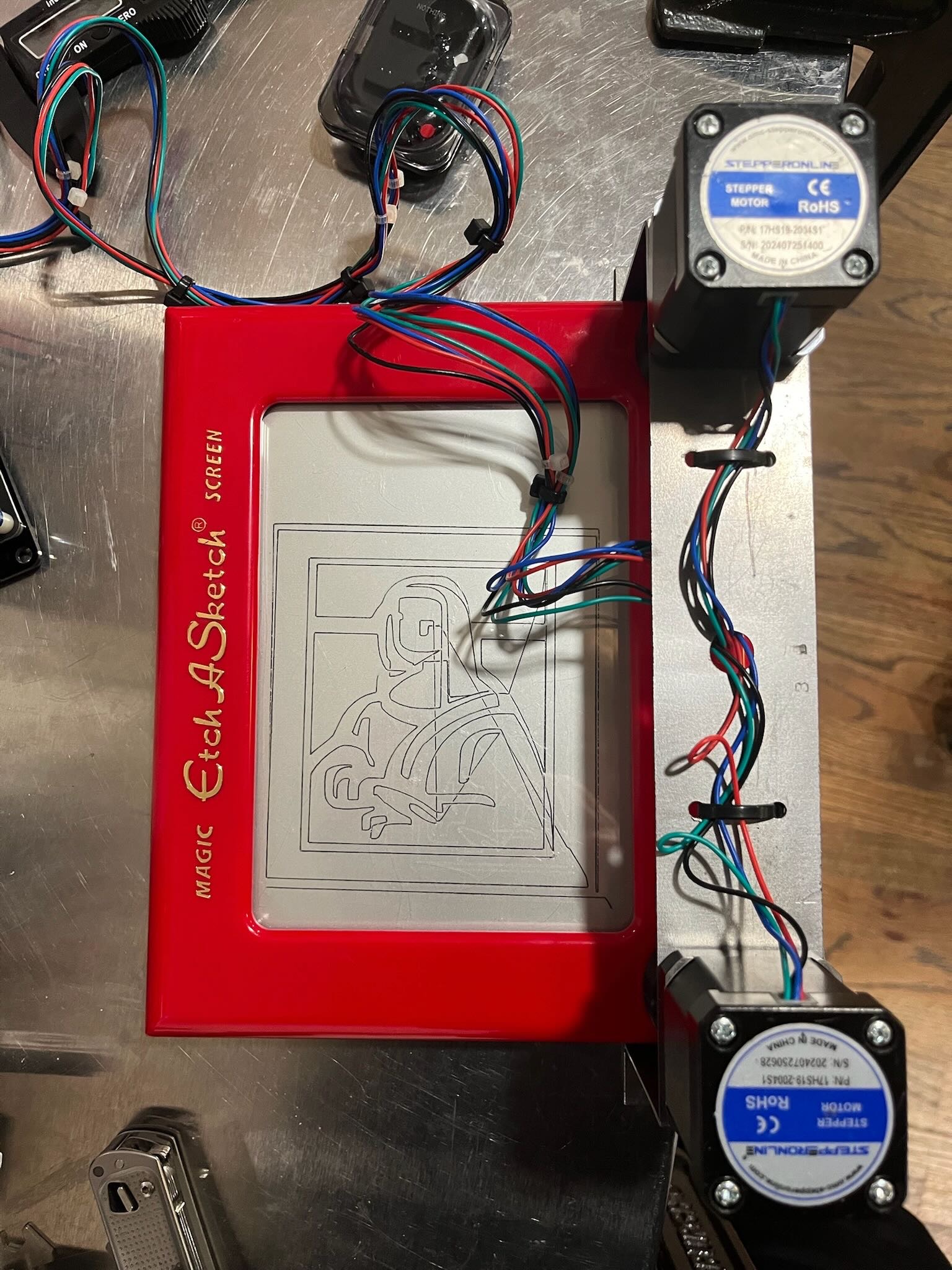 CNC Etch-A-Sketch